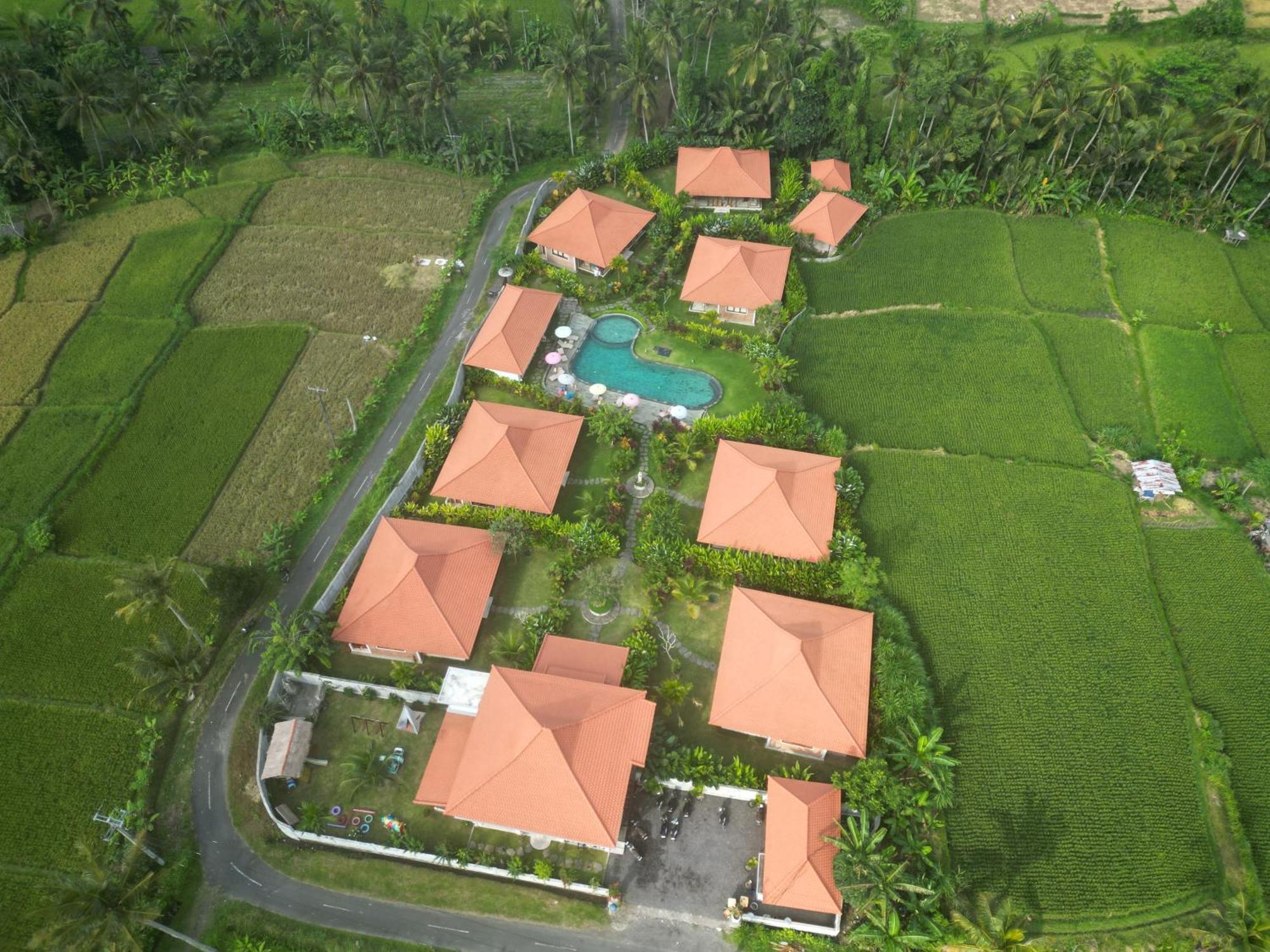 Kampung Uma Dawa Villas And Spa Ubud Exterior foto